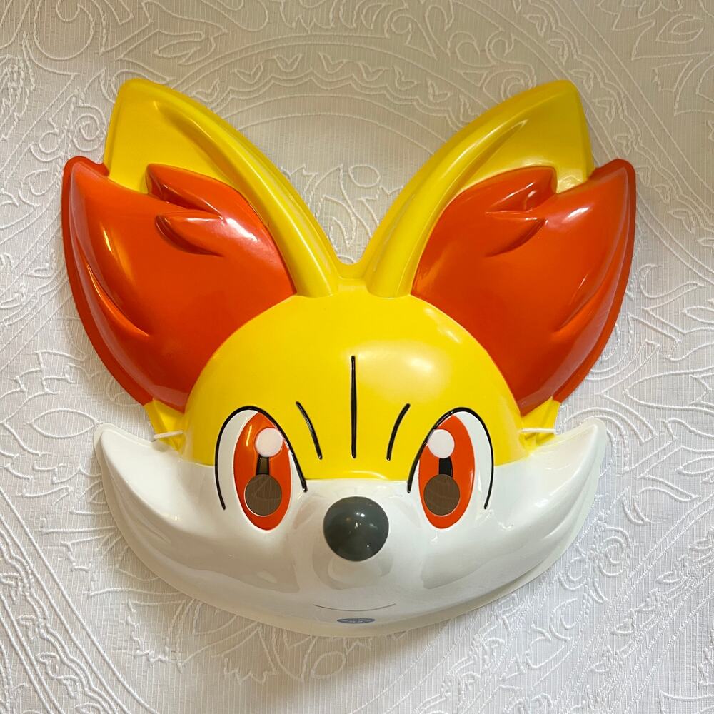Pokemon Fennekin Festival Omen Mask Children's Summer Festival Fox Mask
